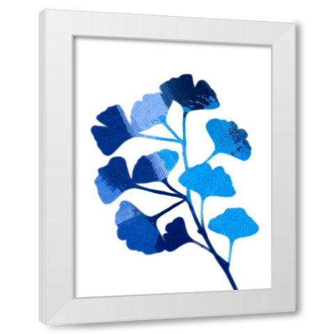 Ginko Paint 2 White Modern Wood Framed Art Print by Prime, Marcus