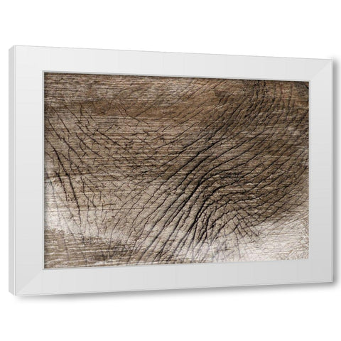 Mastadon Tapestry 1 White Modern Wood Framed Art Print by Prime, Marcus