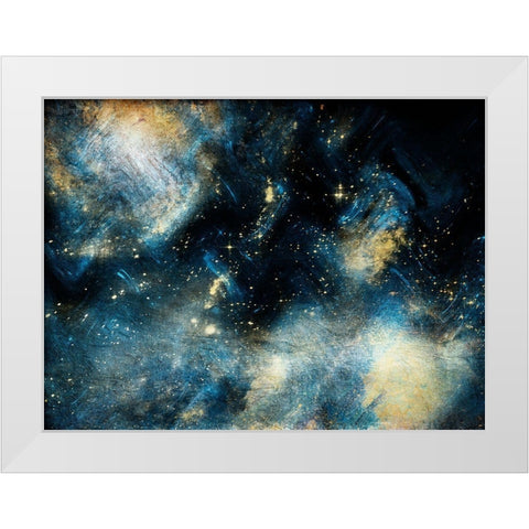 Golden Deeps White Modern Wood Framed Art Print by Prime, Marcus