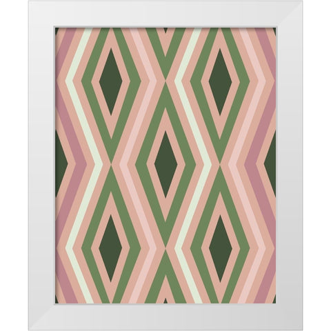 Desert Pattern White Modern Wood Framed Art Print by Prime, Marcus