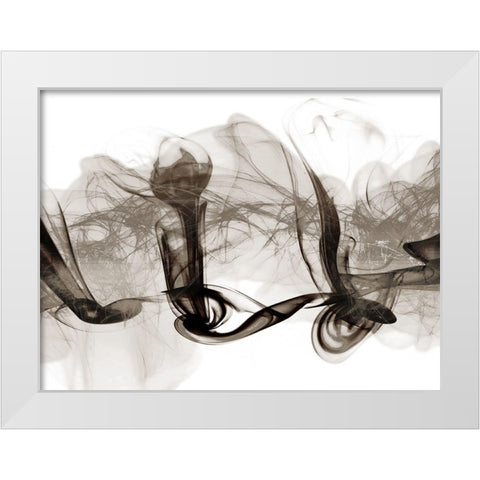 Crossing Neutral Streams White Modern Wood Framed Art Print by Prime, Marcus