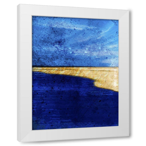 Golden Midnights 1 White Modern Wood Framed Art Print by Prime, Marcus