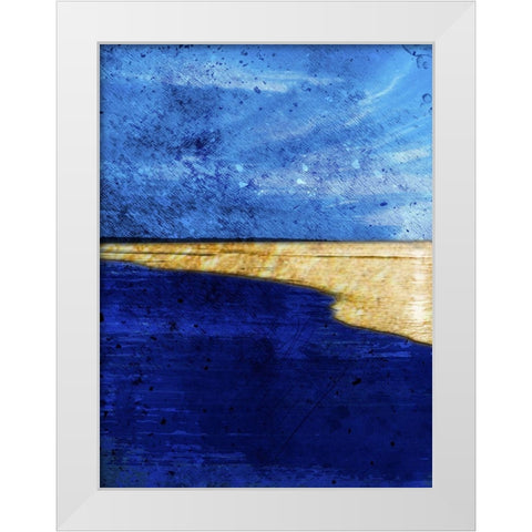 Golden Midnights 1 White Modern Wood Framed Art Print by Prime, Marcus