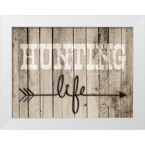 Hunting Life 2 White Modern Wood Framed Art Print by Prime, Marcus