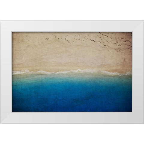 Beach Escape 1 White Modern Wood Framed Art Print by Prime, Marcus
