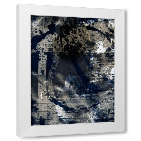 Ageless Ultramarine 1 White Modern Wood Framed Art Print by Prime, Marcus