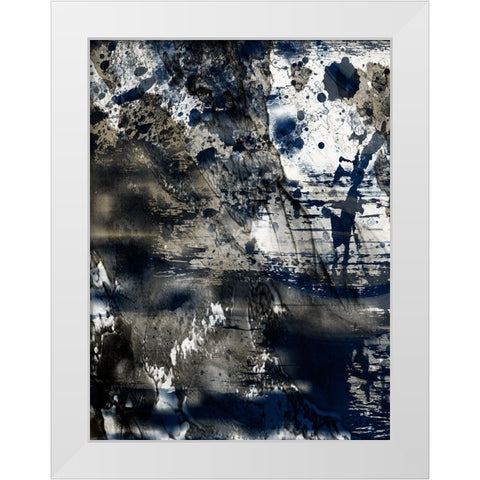 Ageless Ultramarine 2 White Modern Wood Framed Art Print by Prime, Marcus