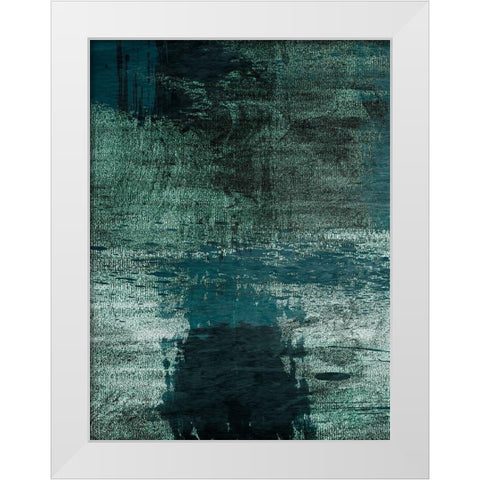 Jade Empire 2 White Modern Wood Framed Art Print by Prime, Marcus