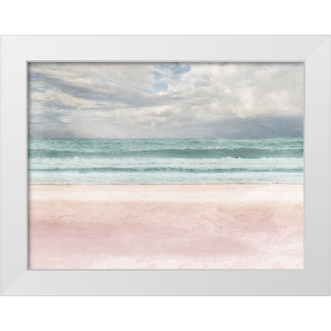 Lonely Ocean 1 V2 White Modern Wood Framed Art Print by Prime, Marcus