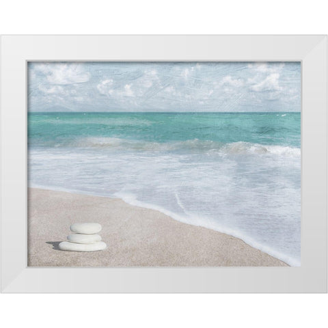 Skipping Day 1 White Modern Wood Framed Art Print by Prime, Marcus