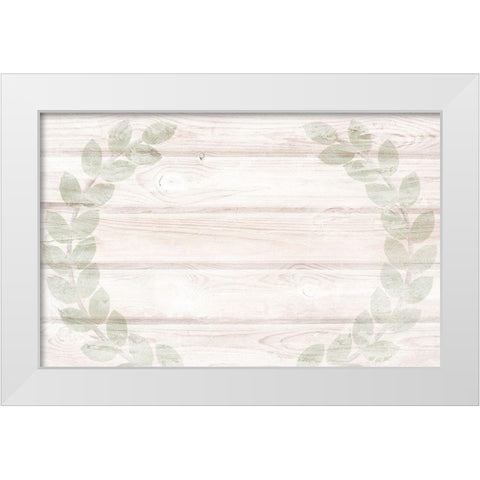 United Home 3 White Modern Wood Framed Art Print by Prime, Marcus