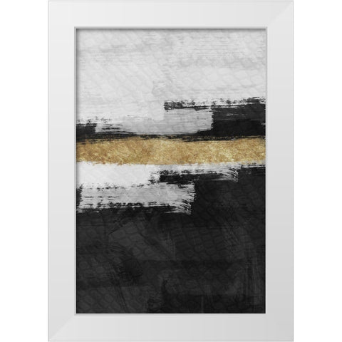 Painted Determination 1 White Modern Wood Framed Art Print by Prime, Marcus