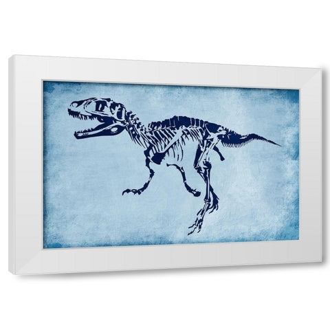 Prehistoric Journey 1 White Modern Wood Framed Art Print by Prime, Marcus