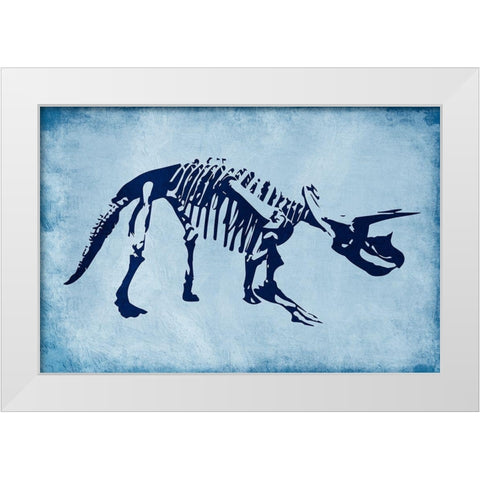 Prehistoric Journey 2 White Modern Wood Framed Art Print by Prime, Marcus
