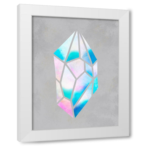Shattered Dreams White Modern Wood Framed Art Print by Prime, Marcus