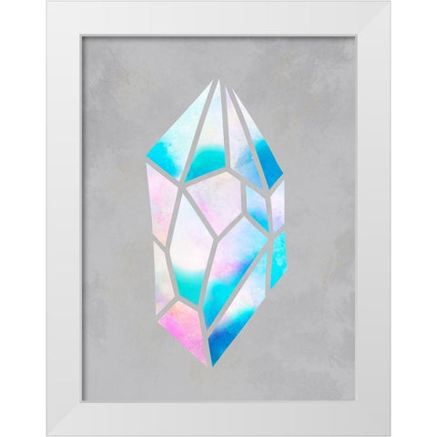 Shattered Dreams White Modern Wood Framed Art Print by Prime, Marcus