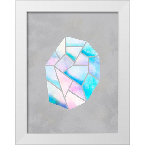 Shattered Dreams 2 White Modern Wood Framed Art Print by Prime, Marcus