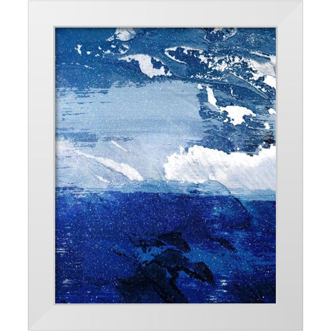 Evolutionary Streaks 2.jpg White Modern Wood Framed Art Print by Prime, Marcus