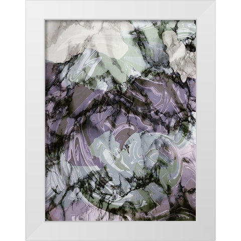 Nebula Supreme 1 White Modern Wood Framed Art Print by Prime, Marcus