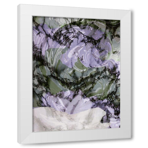 Nebula Supreme 2 White Modern Wood Framed Art Print by Prime, Marcus