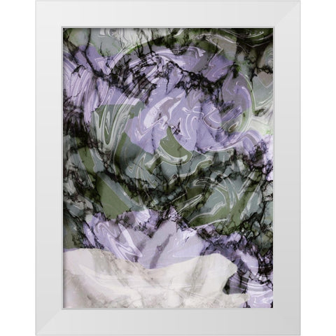 Nebula Supreme 2 White Modern Wood Framed Art Print by Prime, Marcus