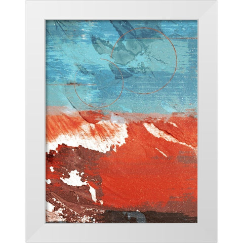 Infinity Coastal 2 White Modern Wood Framed Art Print by Prime, Marcus