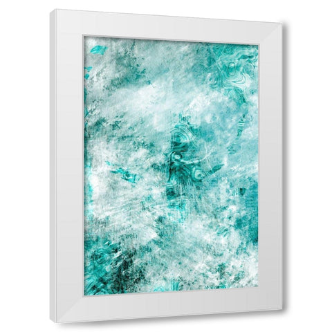 Aquatic Rush 2 White Modern Wood Framed Art Print by Prime, Marcus