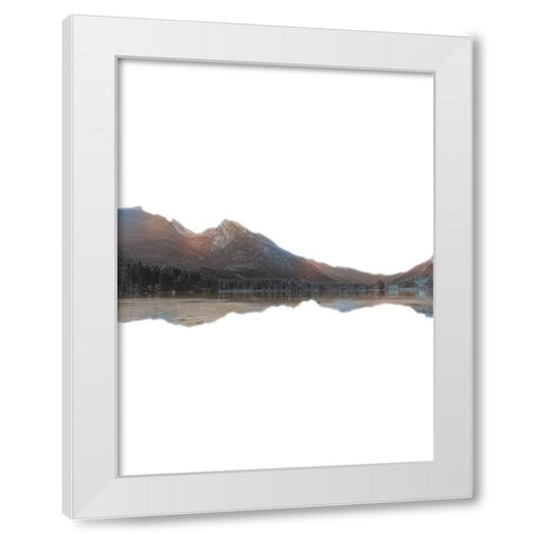 Levitated Horizon 1 White Modern Wood Framed Art Print by Prime, Marcus