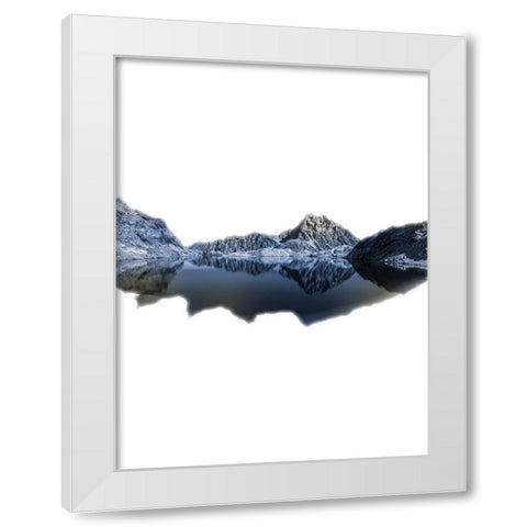 Levitated Horizon 2 White Modern Wood Framed Art Print by Prime, Marcus