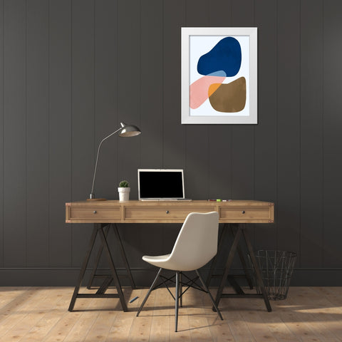 Magical Rocks 2 White Modern Wood Framed Art Print by Prime, Marcus
