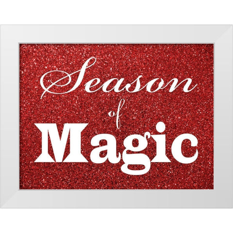 Magical Season White Modern Wood Framed Art Print by Prime, Marcus