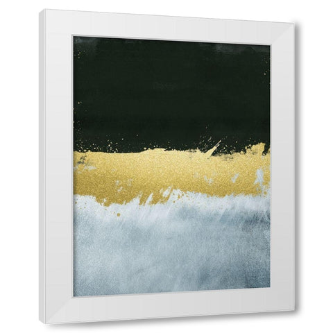 Glitzy Strike 1 White Modern Wood Framed Art Print by Prime, Marcus