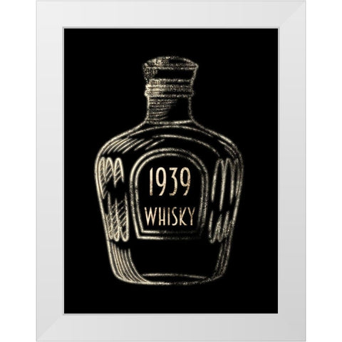 1939 Whisky White Modern Wood Framed Art Print by Prime, Marcus
