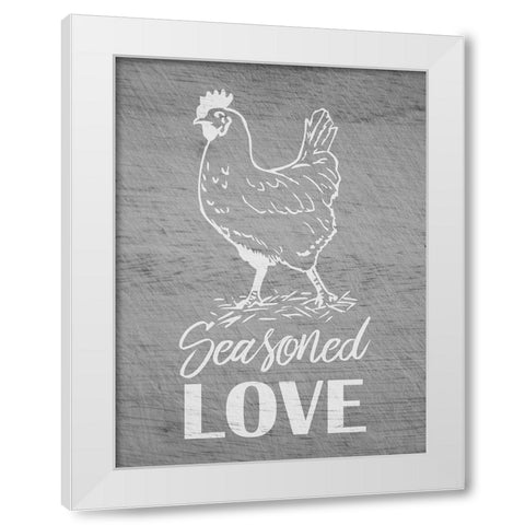 Seasoned Love 1 White Modern Wood Framed Art Print by Prime, Marcus
