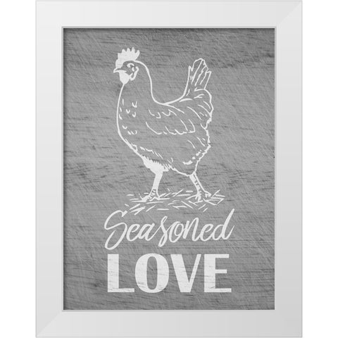 Seasoned Love 1 White Modern Wood Framed Art Print by Prime, Marcus
