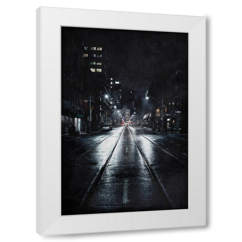 Night Watch 1 White Modern Wood Framed Art Print by Prime, Marcus