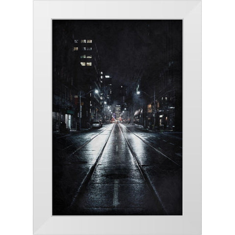 Night Watch 1 White Modern Wood Framed Art Print by Prime, Marcus