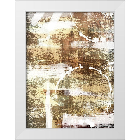 Chaotic Infusion 1 White Modern Wood Framed Art Print by Prime, Marcus
