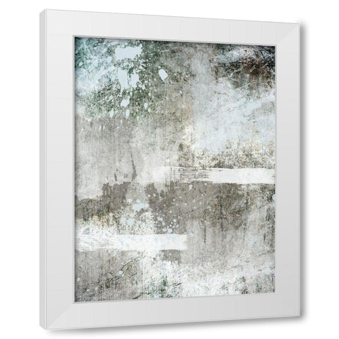 Earthly Embrace White Modern Wood Framed Art Print by Prime, Marcus