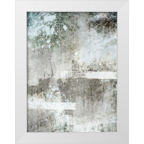 Earthly Embrace White Modern Wood Framed Art Print by Prime, Marcus