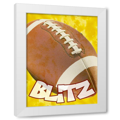 Juvenile Sports 4 White Modern Wood Framed Art Print by Prime, Marcus