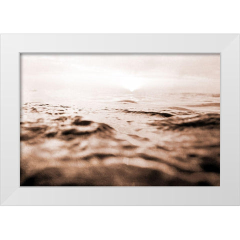Enticed Oasis 1 White Modern Wood Framed Art Print by Prime, Marcus