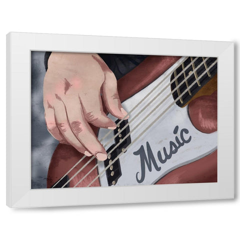 Soul Play 2 White Modern Wood Framed Art Print by Prime, Marcus