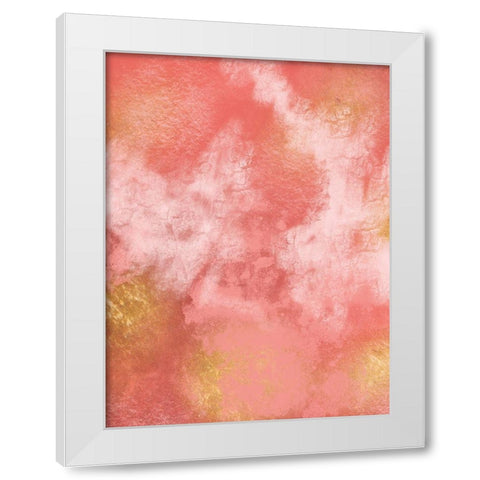 Living Coral 1 White Modern Wood Framed Art Print by Prime, Marcus