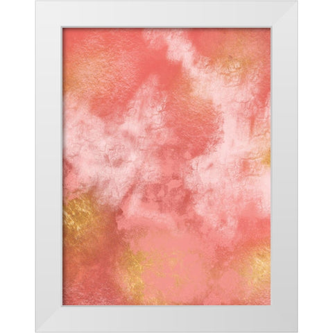 Living Coral 1 White Modern Wood Framed Art Print by Prime, Marcus
