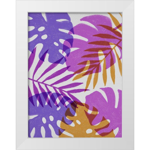 Tropical Rain Forest 1 White Modern Wood Framed Art Print by Prime, Marcus