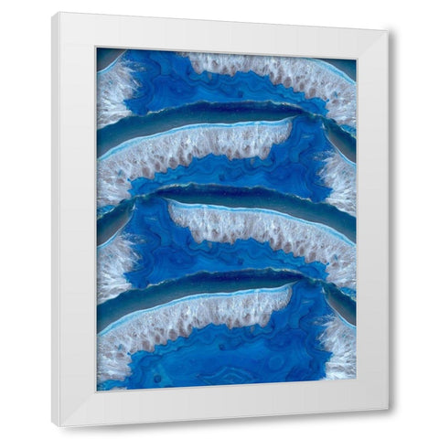 Geodesy 1 White Modern Wood Framed Art Print by Prime, Marcus