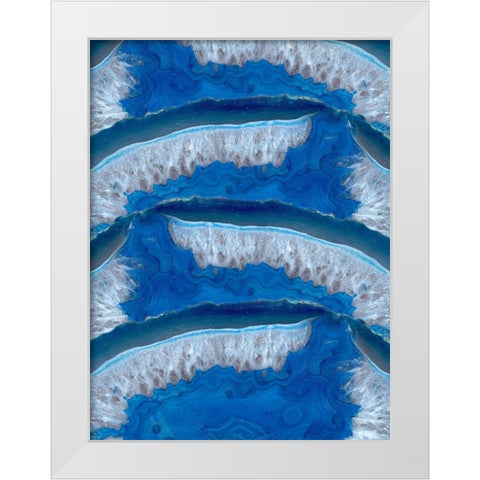 Geodesy 1 White Modern Wood Framed Art Print by Prime, Marcus