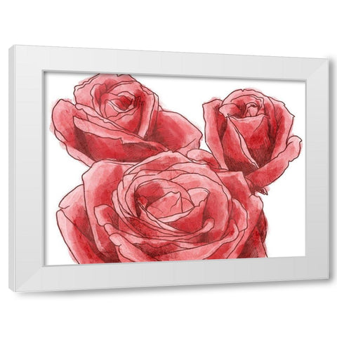 Peaceful Scents 2 White Modern Wood Framed Art Print by Prime, Marcus
