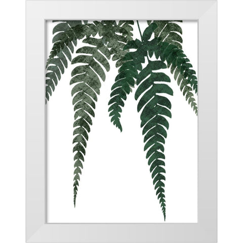 Evergreen Bliss 1 White Modern Wood Framed Art Print by Prime, Marcus